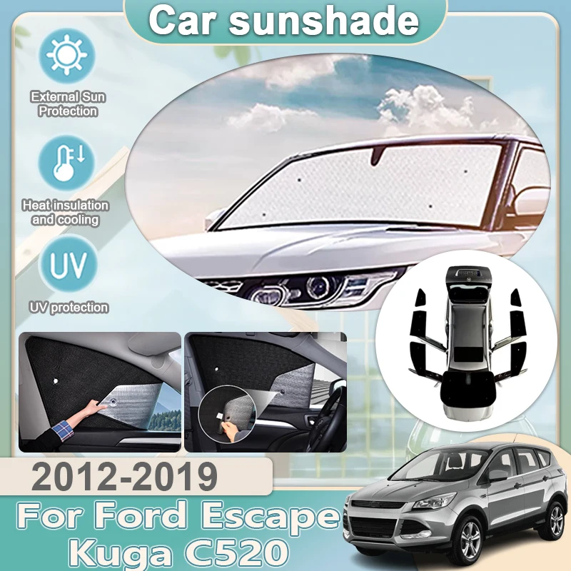 Полные солнцезащитные козырьки для Ford Escape Kuga C520 2012-2019 (2013, 2015, 2016, 2017) – отражающие солнцезащитные шторки на окна
Полные солнцезащитные козырьки для Ford Escape Kuga C520 2012-2019 (2013, 2015, 2016, 2017) – отражающие солнцезащитные шторки на окна