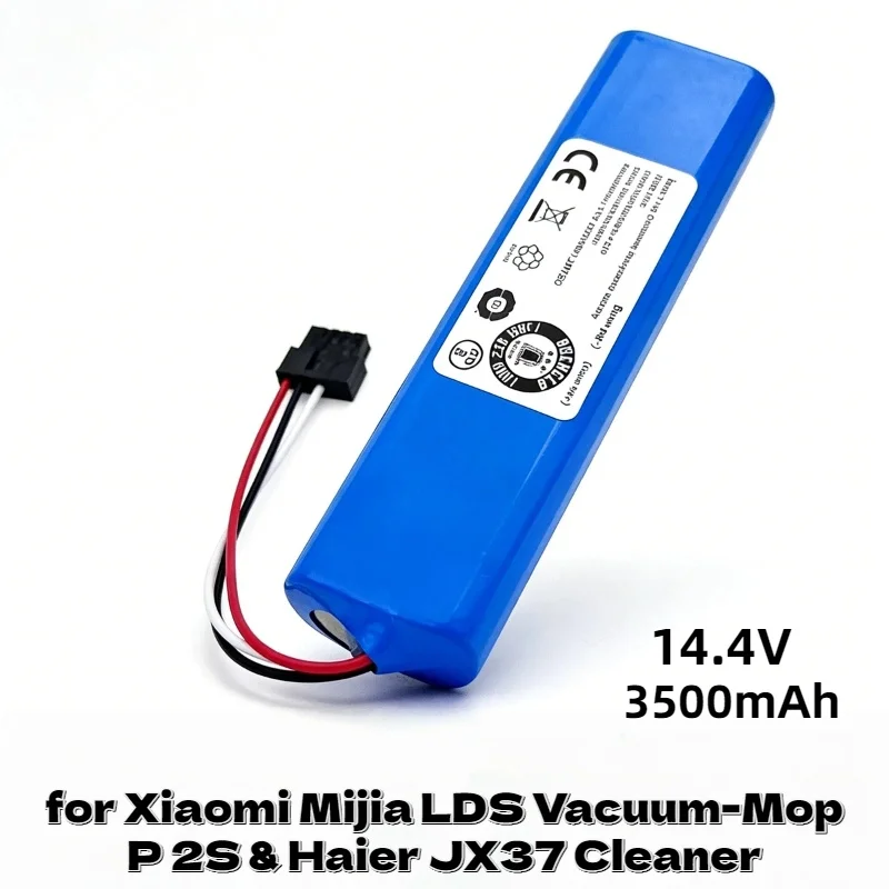 Long Lasting 14.8V STYTJ02YM Lithium Battery Power Supply for Xiaomi Mijia LDS Vacuum-Mop P 2S Haier JX37 Robot Vacuum Cleaner
Long Lasting 14.8V STYTJ02YM Lithium Battery Power Supply for Xiaomi Mijia LDS Vacuum-Mop P 2S Haier JX37 Robot Vacuum Cleaner