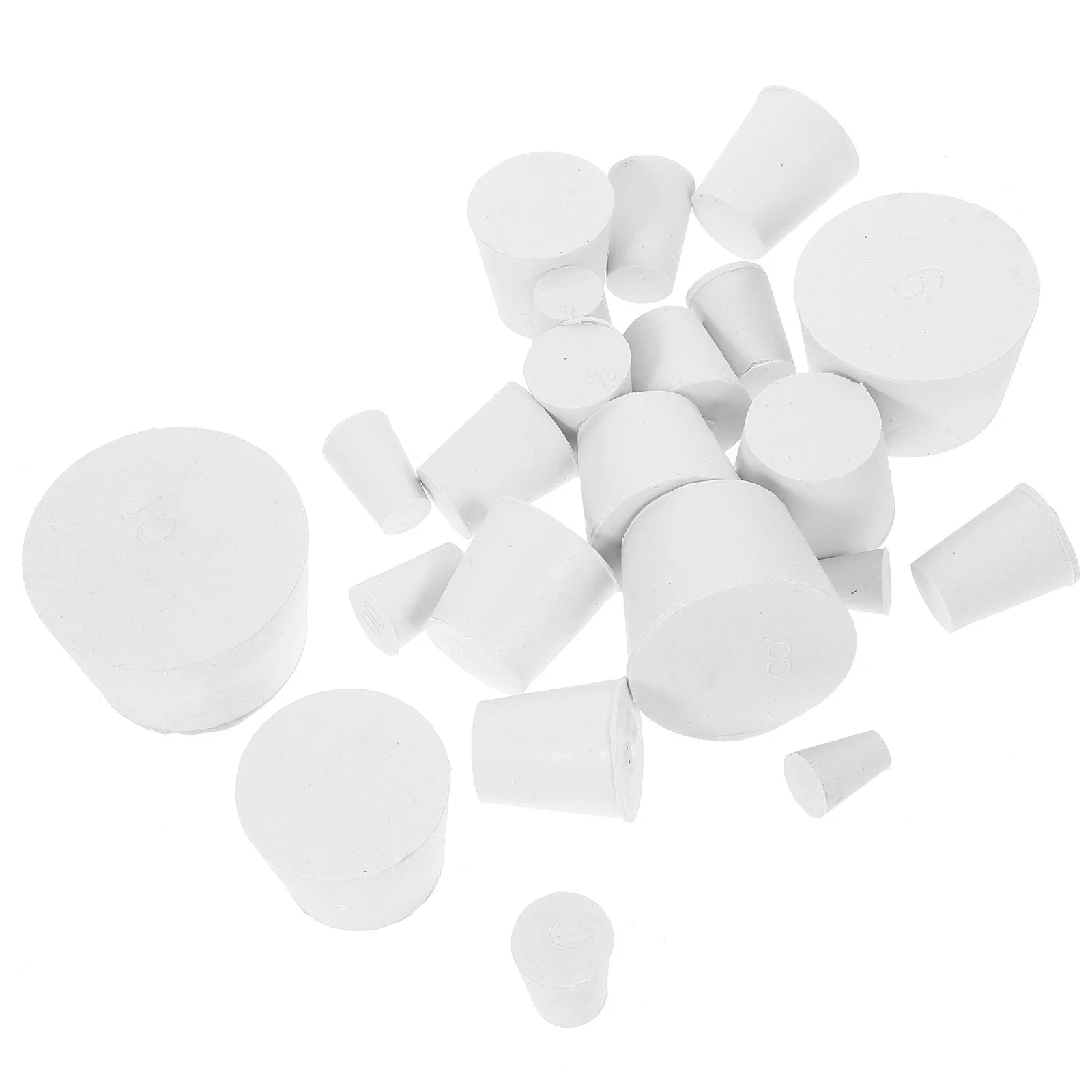 22 Pcs Rubber Stopper Taper Lab Solid Stoppers Sealant for Tubes Test Sealing Bungs
22 Pcs Rubber Stopper Taper Lab Solid Stoppers Sealant for Tubes Test Sealing Bungs
