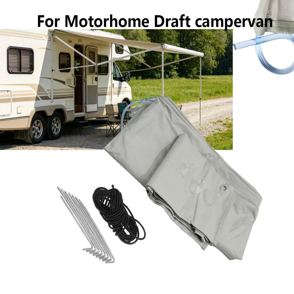 Caravan Awning Draught Skirt 7m Length X 50cm Deep With Wheel Arch Covers & Suckers Motorhome Draft Campervan Side Skirting
Caravan Awning Draught Skirt 7m Length X 50cm Deep With Wheel Arch Covers & Suckers Motorhome Draft Campervan Side Skirting