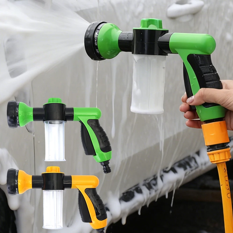 Universal Hose Foam Gun High Pressure Water Spray for Car Motorcycle Garden Driveway Window Cleaning Multi Purpose EasyWash Tool
Universal Hose Foam Gun High Pressure Water Spray for Car Motorcycle Garden Driveway Window Cleaning Multi Purpose EasyWash Tool