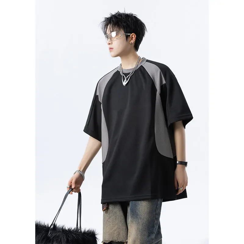 2026 Summer New Style Men's Fashion Casual Printed Loose Patchwork T-Shirt Top
2026 Summer New Style Men's Fashion Casual Printed Loose Patchwork T-Shirt Top