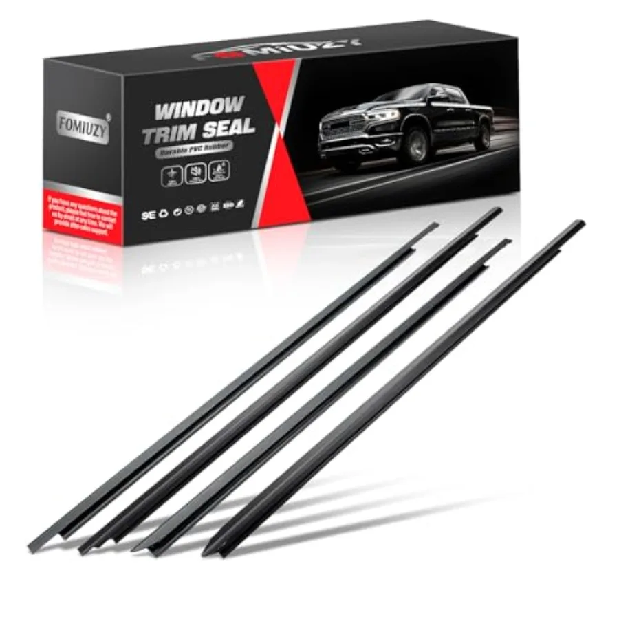Window Moulding Belt Glass Sweep Felt Trim Seal Weather Stripping Kit Fit for Dodge Ram 1500 2500 3500 4500 5500 Crew Cab 2009-
Window Moulding Belt Glass Sweep Felt Trim Seal Weather Stripping Kit Fit for Dodge Ram 1500 2500 3500 4500 5500 Crew Cab 2009-