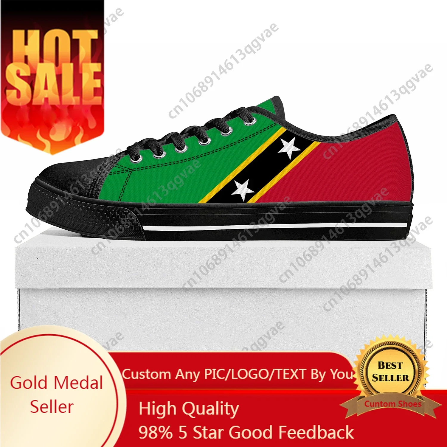St Kitts and Nevis Flag Low Top High Quality Sneakers Mens Womens Teenager Canvas Sneaker Prode Casual Couple Custom Shoes
St Kitts and Nevis Flag Low Top High Quality Sneakers Mens Womens Teenager Canvas Sneaker Prode Casual Couple Custom Shoes