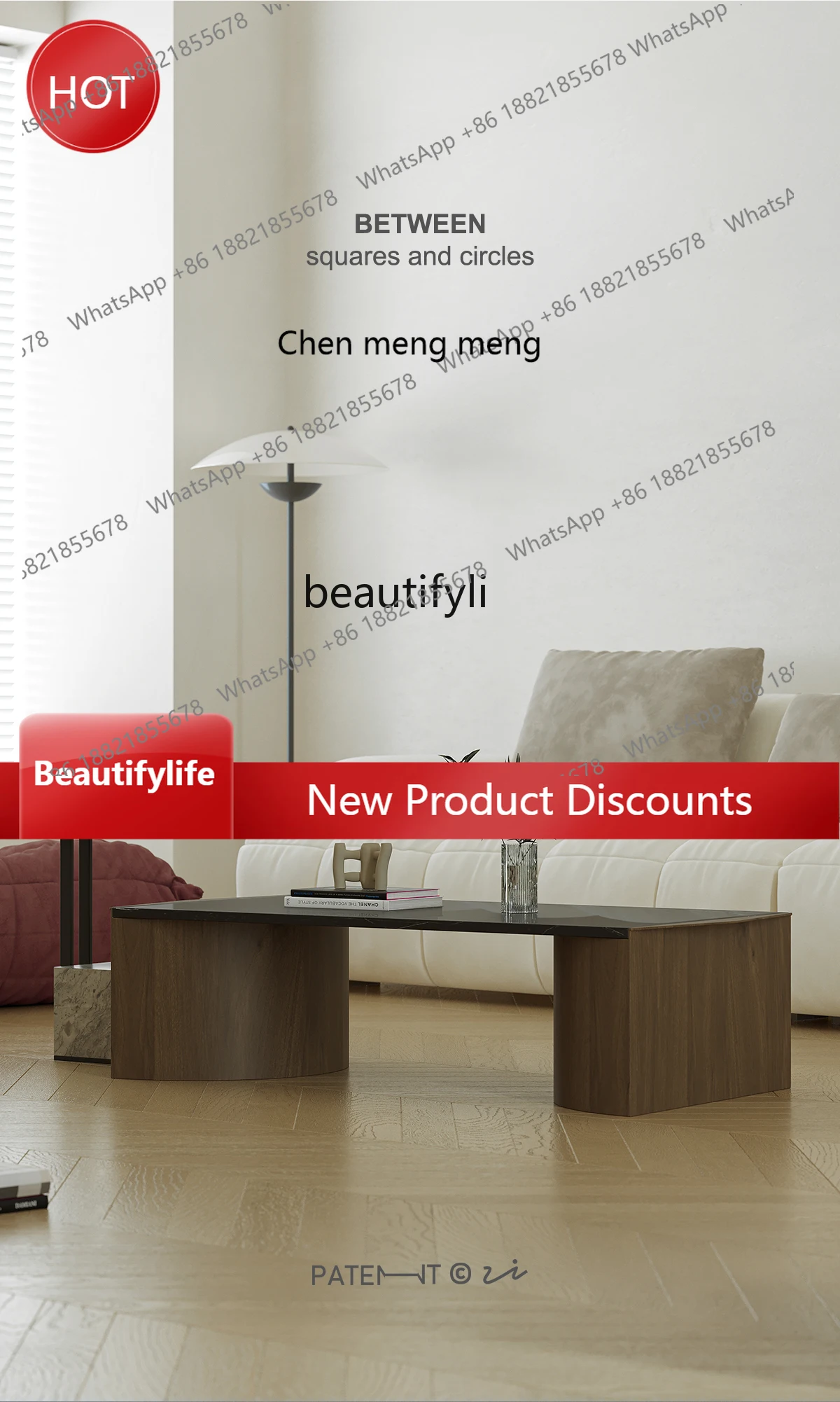 Marble Coffee Table Living Room Home Small Apartment Simple Modern Advanced Sense Square Size Combination ss1001
Marble Coffee Table Living Room Home Small Apartment Simple Modern Advanced Sense Square Size Combination ss1001