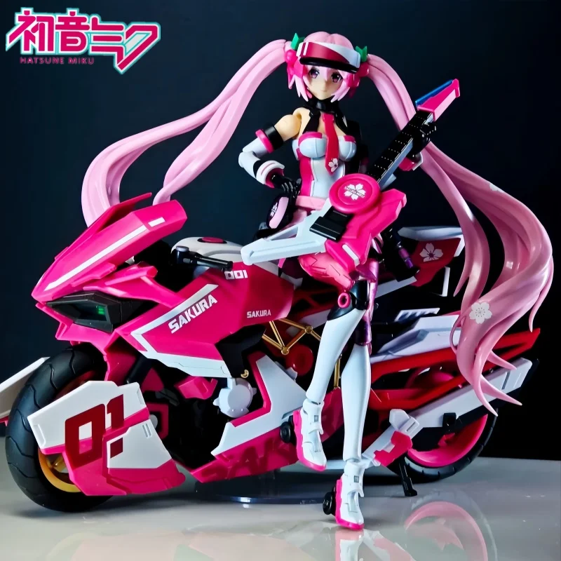 Soskill Studios Hatsune Miku Mecha Girl Model Kit - Sakura Miku Pink Sonic Boom Articulated Action Anime Collectible Toy Gifts
Soskill Studios Hatsune Miku Mecha Girl Model Kit - Sakura Miku Pink Sonic Boom Articulated Action Anime Collectible Toy Gifts