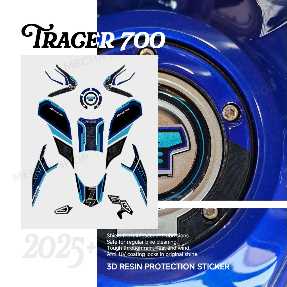3D Sticker Motorcycle Tail Protection For Tenere 700 2025 Fuel Tank Cover Tank Pad Protective Decal
3D Sticker Motorcycle Tail Protection For Tenere 700 2025 Fuel Tank Cover Tank Pad Protective Decal