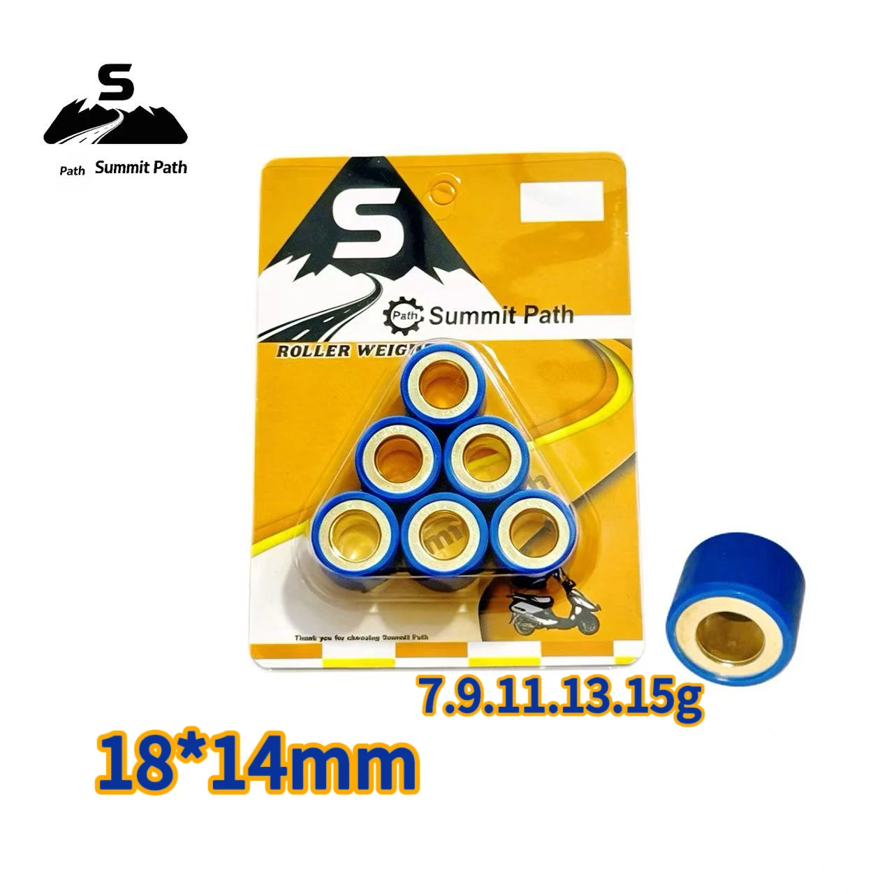 18*14 mm blue transmission ball set, suitable for scooter BWS125 Cygnus Majesty Maxster X-City X-Max ZY 125 Velvet 150
18*14 mm blue transmission ball set, suitable for scooter BWS125 Cygnus Majesty Maxster X-City X-Max ZY 125 Velvet 150