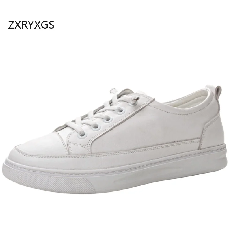 ZXRYXGS Premium Genuine Leather White Black Sneakers 2025 New Lace-up Fashion Versatile Plus Size Sneaker Flat Casual Shoes Tide
ZXRYXGS Premium Genuine Leather White Black Sneakers 2025 New Lace-up Fashion Versatile Plus Size Sneaker Flat Casual Shoes Tide