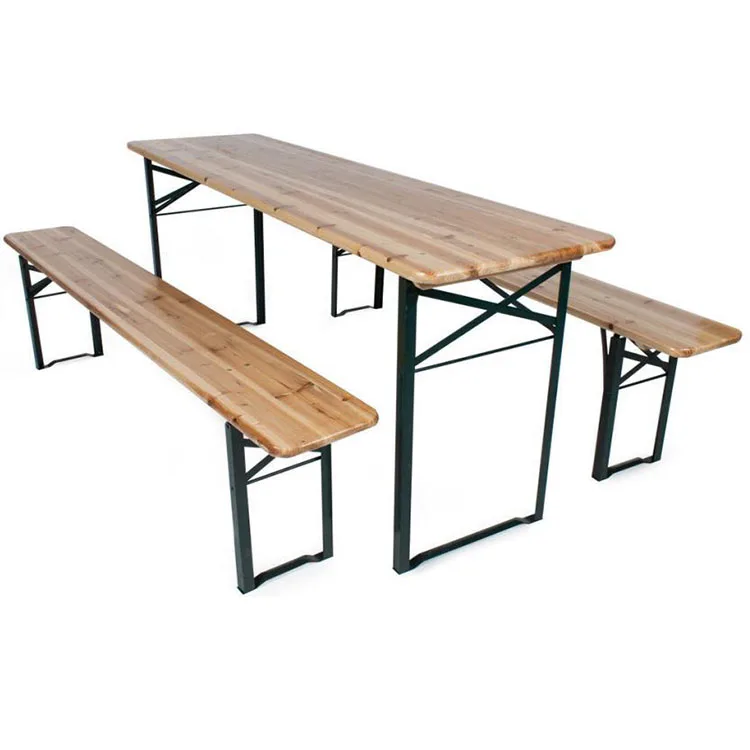 Outdoor Folding Dining Set Rectangle Wooden Beer Table Bench for Garden Party Workshop Hospital Entry Durable Indoor Use Well
Outdoor Folding Dining Set Rectangle Wooden Beer Table Bench for Garden Party Workshop Hospital Entry Durable Indoor Use Well