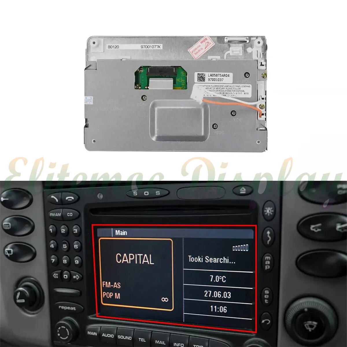5.8" LCD Display For Porsche PCM 2.1 911 (996/997)/Boxster (986,987) GPS Navigation Screen Replacement
5.8" LCD Display For Porsche PCM 2.1 911 (996/997)/Boxster (986,987) GPS Navigation Screen Replacement