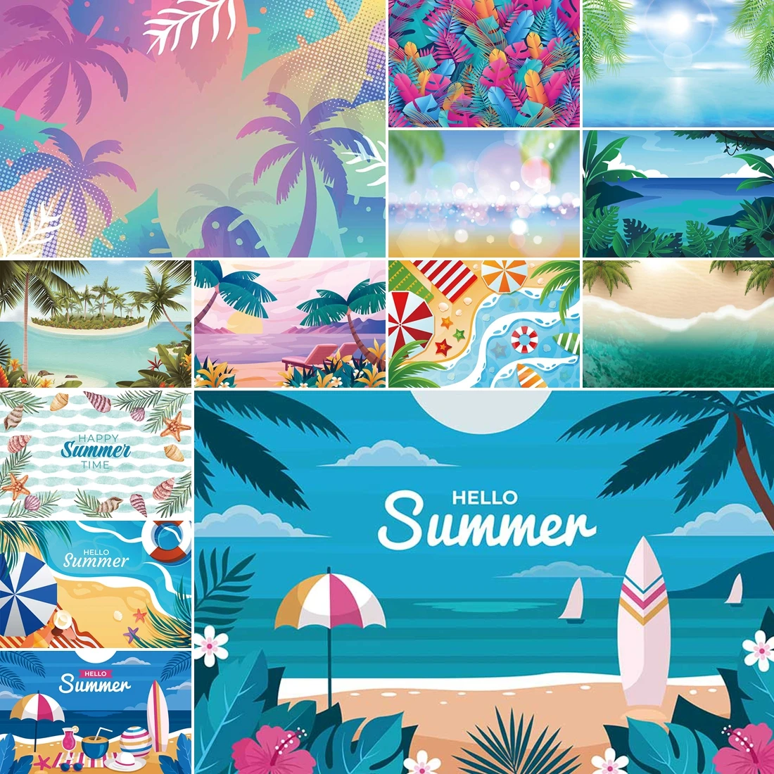 MOON.QG Hello Summer Cartoon Photography Background Umbrella Beach Tropical Leaves Photocall Backdrop Baby Studio Accessories
MOON.QG Hello Summer Cartoon Photography Background Umbrella Beach Tropical Leaves Photocall Backdrop Baby Studio Accessories