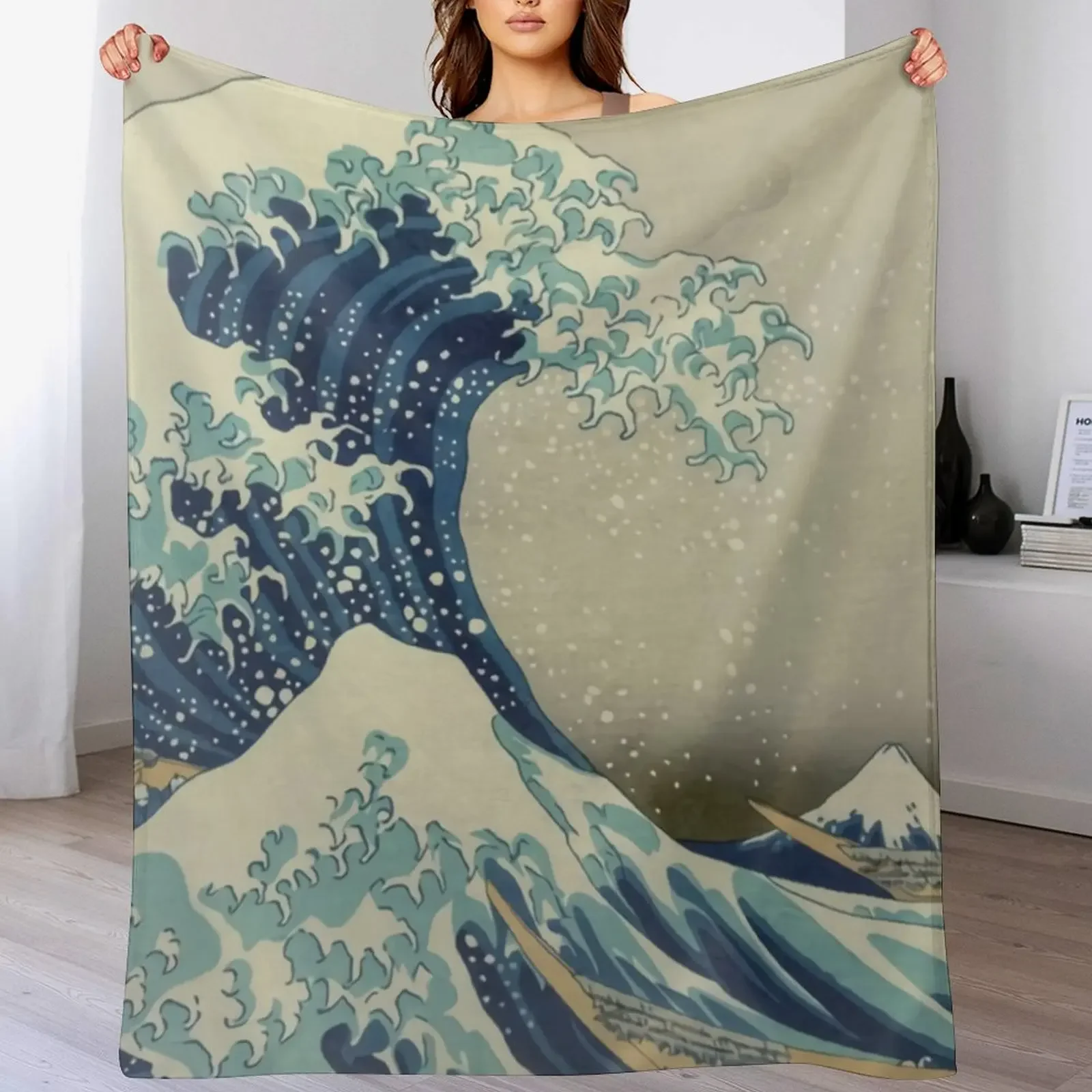 Great Wave off Kanagawa Throw Blanket Stylish Couch Blanket for Home Living Room
Great Wave off Kanagawa Throw Blanket Stylish Couch Blanket for Home Living Room