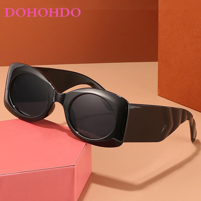 Trend Luxury Oval Personality Wide Leg Sunglasses Men Women Fashion Brand Designer Y2K Punk Outdoors Driving Sun Glasses UV400
Trend Luxury Oval Personality Wide Leg Sunglasses Men Women Fashion Brand Designer Y2K Punk Outdoors Driving Sun Glasses UV400