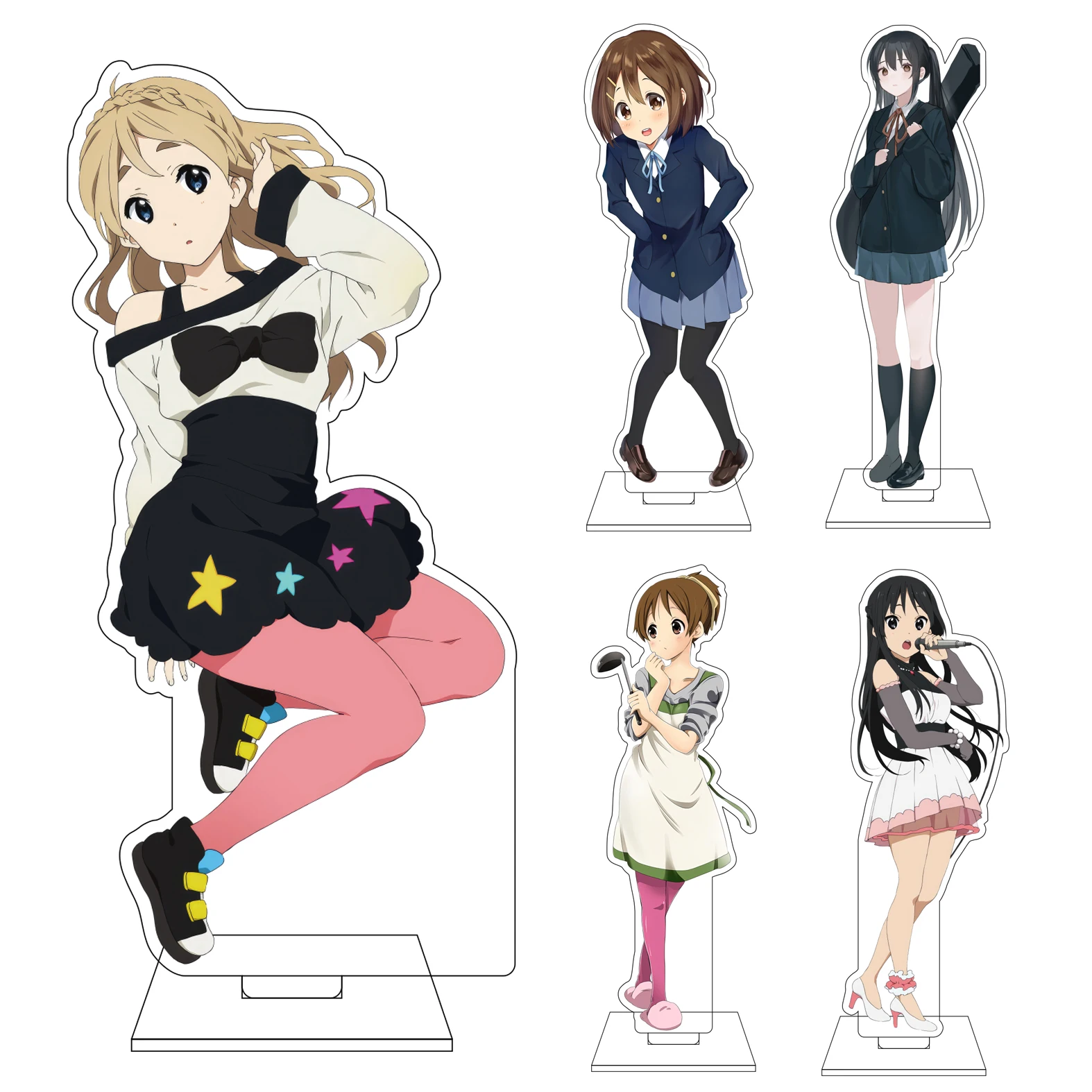 16CM Anime K-ON!Cosplay Acrylic Figure Stand Plate Suzuki Jun Hirasawa Ui Yamanaka Sawako Nakano Azusa Ornaments Gifts
16CM Anime K-ON!Cosplay Acrylic Figure Stand Plate Suzuki Jun Hirasawa Ui Yamanaka Sawako Nakano Azusa Ornaments Gifts