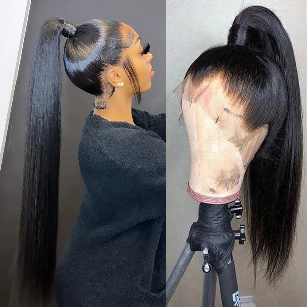 360 Full Lace Wig Human Hair Pre Plucked 30 40 Inch Straight Lace Front Wig For Women Brazilian 4x4 13x4 360 Hd Lace Frontal Wig
360 Full Lace Wig Human Hair Pre Plucked 30 40 Inch Straight Lace Front Wig For Women Brazilian 4x4 13x4 360 Hd Lace Frontal Wig