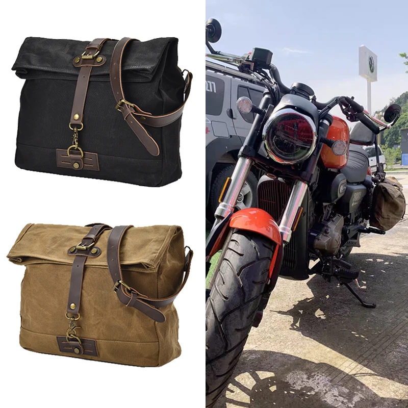 Motorcycle Side Bag Retro Motorcycle Tool Bag For ADNOH Rebel 250 500 For Rebel 1100 300 For W400 W650 SR400 XL883L
Motorcycle Side Bag Retro Motorcycle Tool Bag For ADNOH Rebel 250 500 For Rebel 1100 300 For W400 W650 SR400 XL883L