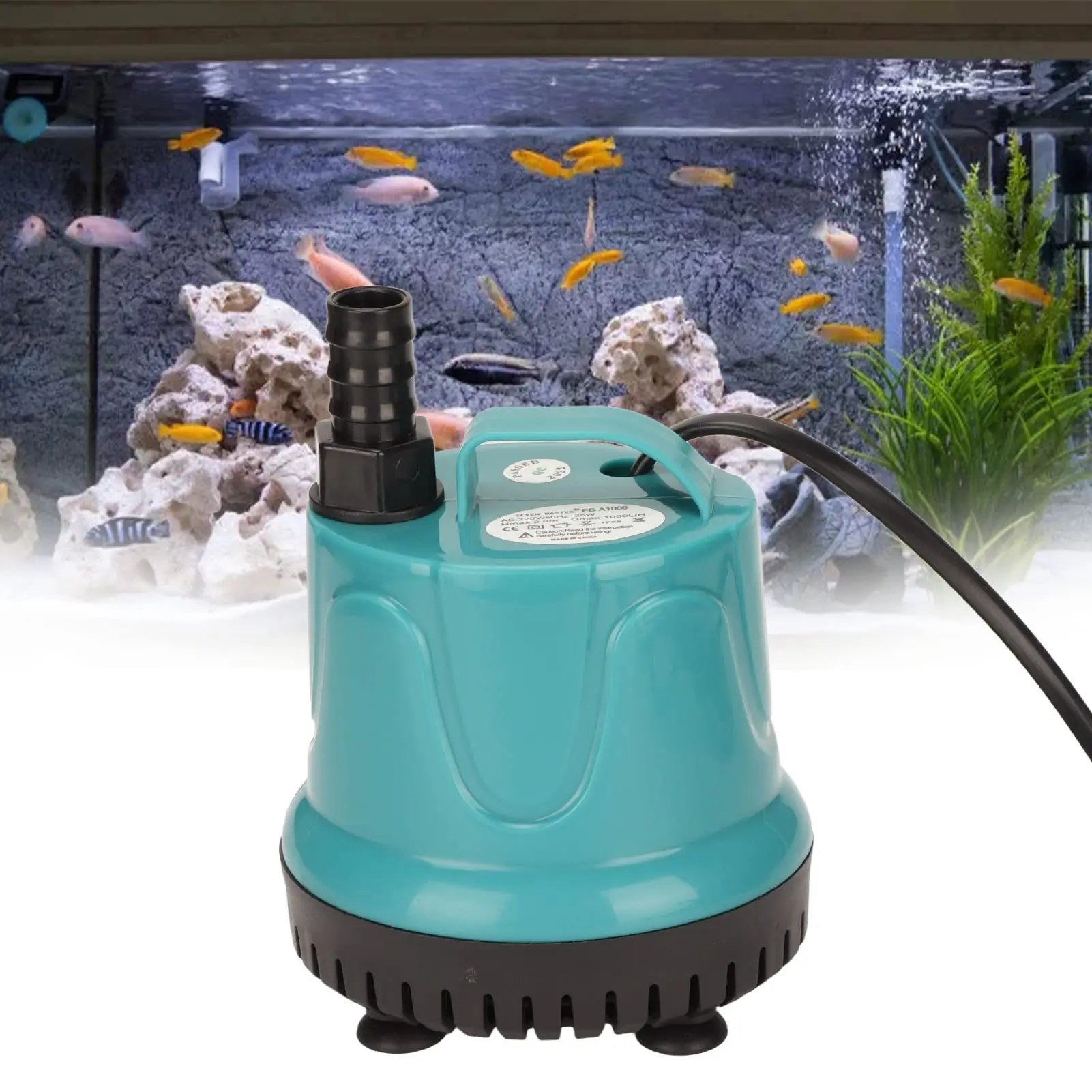Submersible Water Pump Ultra Silence Circulation 220-240V Water Pump with Handle for Pond Aquarium Hydroponic Fish Tank Fountain
Submersible Water Pump Ultra Silence Circulation 220-240V Water Pump with Handle for Pond Aquarium Hydroponic Fish Tank Fountain