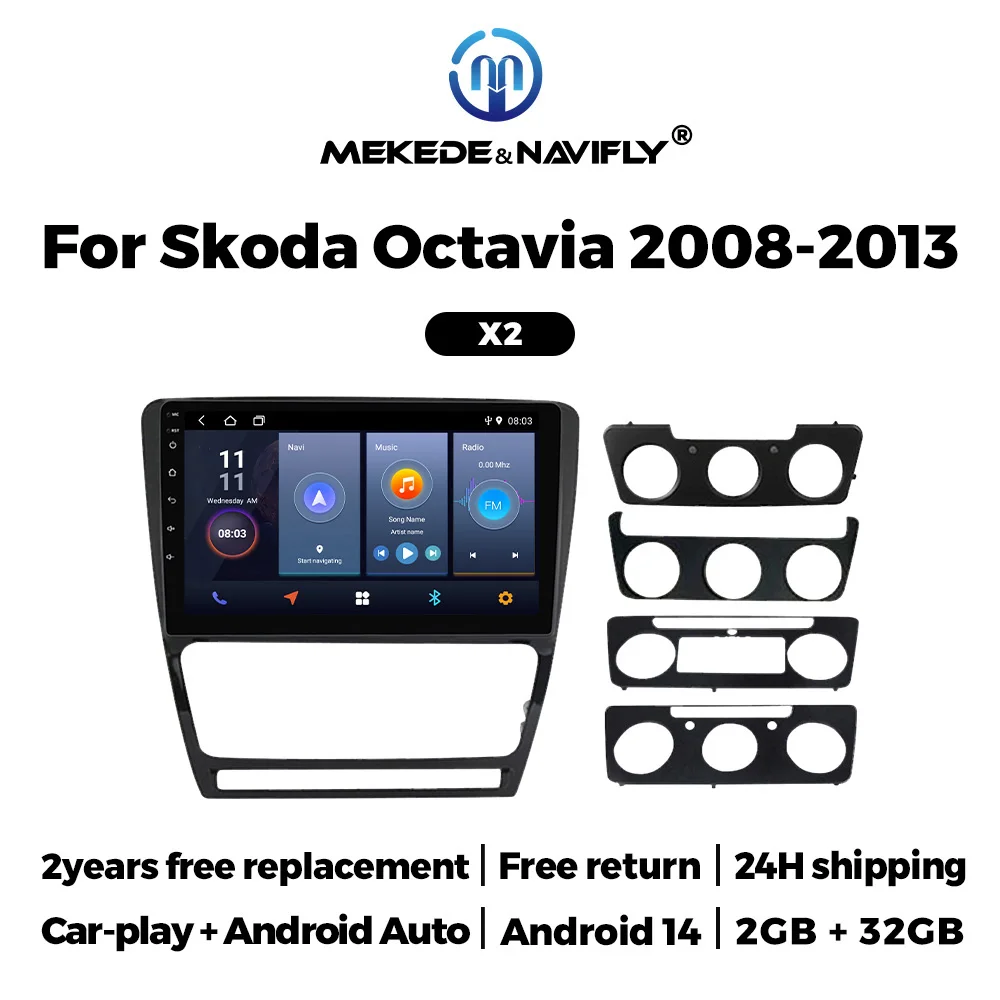 Новый 2025 автомобильный радиоприемник для Skoda Octavia 2 A5 2008-2013, мультимедийное авторадио, GPS-навигация, FM-стерео, беспроводной CarPlay, Android Auto
Новый 2025 автомобильный радиоприемник для Skoda Octavia 2 A5 2008-2013, мультимедийное авторадио, GPS-навигация, FM-стерео, беспроводной CarPlay, Android Auto