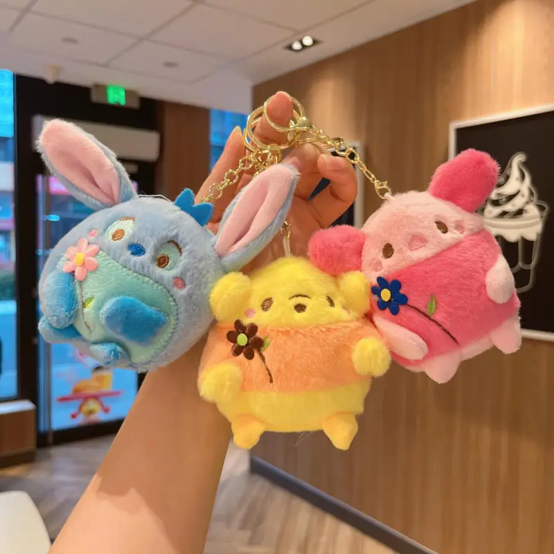 Kawaii Disney Pooh Bear Piglet Plush Toys Keychain Cartoon Eeyore Stitch Backpack Pendant Soft Stuffed Doll Girl Birthday Gift
Kawaii Disney Pooh Bear Piglet Plush Toys Keychain Cartoon Eeyore Stitch Backpack Pendant Soft Stuffed Doll Girl Birthday Gift