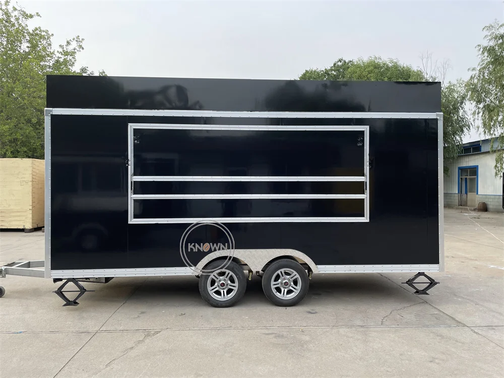 Food Truck Customized Mobile Carts Concession Fast Food Trailer Van Fully Catering Equipments For Sale
Food Truck Customized Mobile Carts Concession Fast Food Trailer Van Fully Catering Equipments For Sale