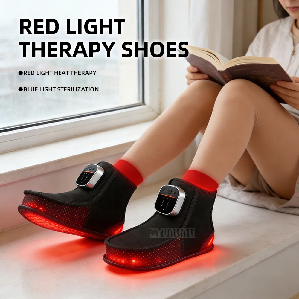 Red light hot compress physiotherapy shoes
Red light hot compress physiotherapy shoes
