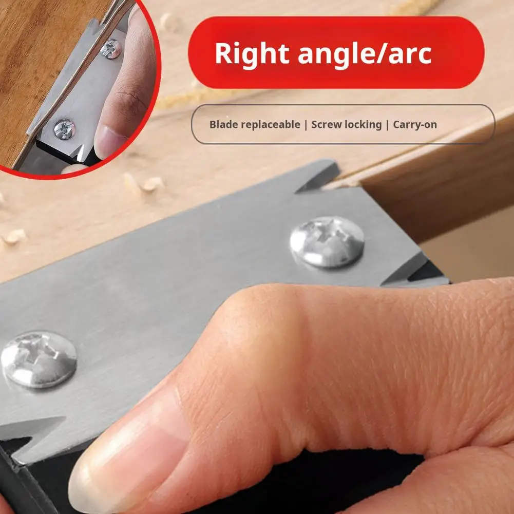 Precision Woodworking Tool Wood Edge Banding Trimmer Cutter with Stainless Steel Blade Wooden Handle for Woodworking
Precision Woodworking Tool Wood Edge Banding Trimmer Cutter with Stainless Steel Blade Wooden Handle for Woodworking