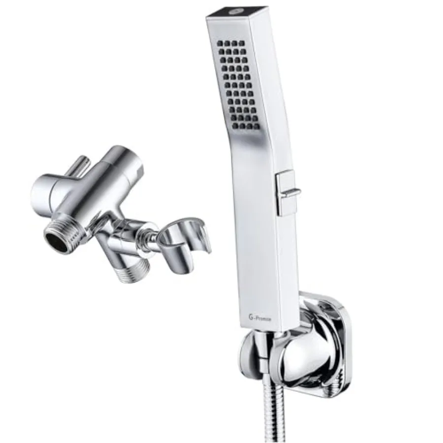 All Metal Handheld Shower Head Built-in Power Wash Mode with 70 Inch Stainless Steel Shower Hose Extra Long and Dual Purpose Ha
All Metal Handheld Shower Head Built-in Power Wash Mode with 70 Inch Stainless Steel Shower Hose Extra Long and Dual Purpose Ha