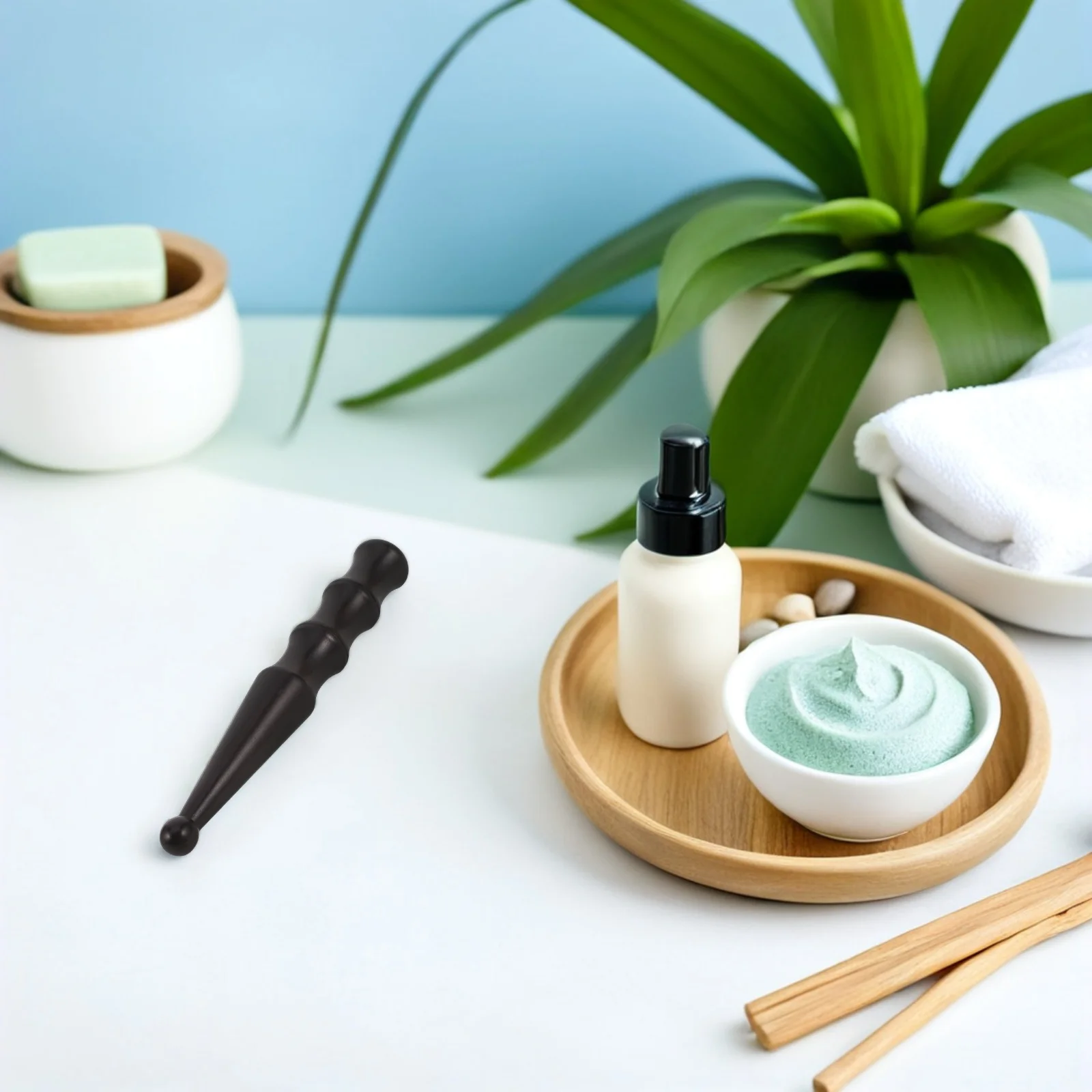 Деревянная рефлексологическая массажная палочка, ручной массажер для ног, рук, тайский массажер для лица, шеи, спины, талии, триггерная точка, инструмент для точечного массажа, релаксация
Деревянная рефлексологическая массажная палочка, ручной массажер для ног, рук, тайский массажер для лица, шеи, спины, талии, триггерная точка, инструмент для точечного массажа, релаксация