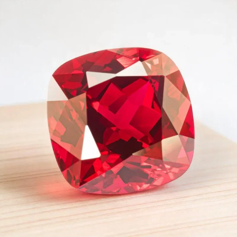 Blood Red Color Lab Grown Ruby Pigeon Cushion Shape DIY Ring Necklace Earrings Main Materials Artificial Gemstone Certif
Blood Red Color Lab Grown Ruby Pigeon Cushion Shape DIY Ring Necklace Earrings Main Materials Artificial Gemstone Certif