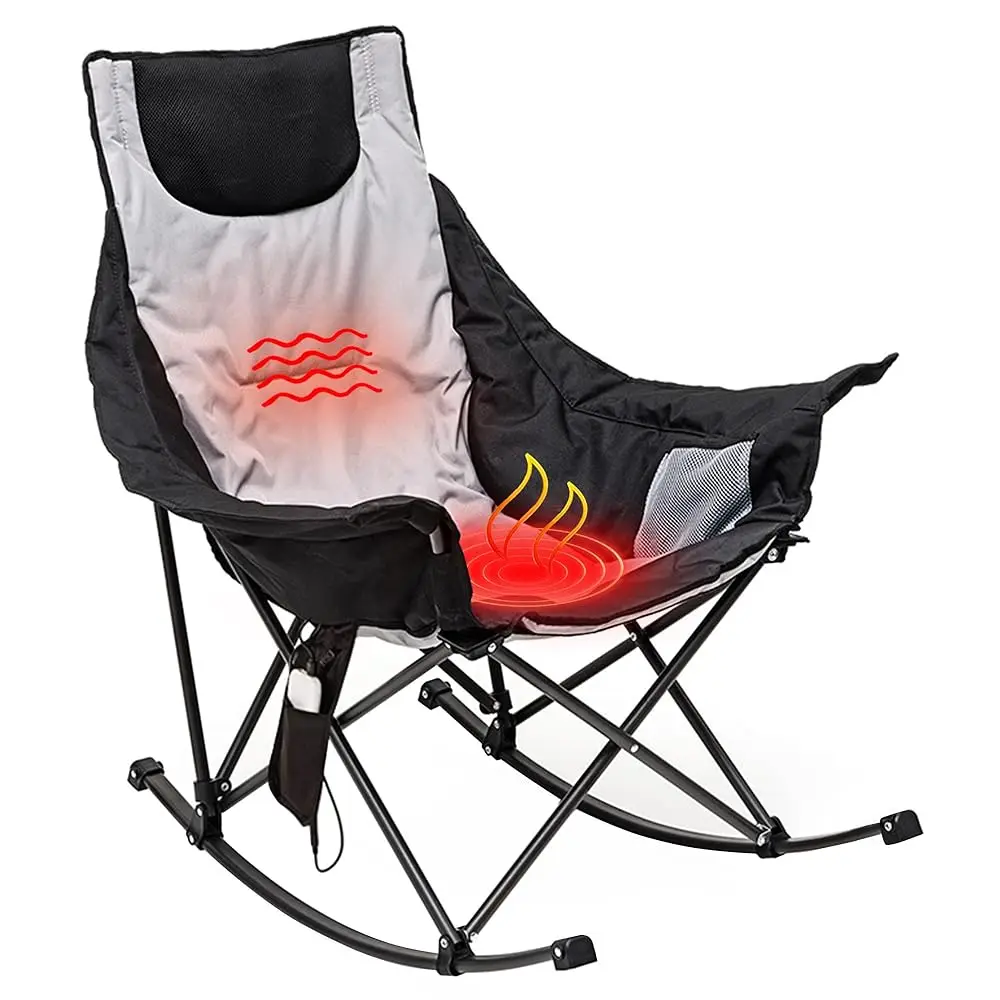 Oversized Heated Camping Chair, Folding Rocamping Chairs With Luxury Padded Recliner,Carry Bag, 500 Lbs Heavy Duty For
Oversized Heated Camping Chair, Folding Rocamping Chairs With Luxury Padded Recliner,Carry Bag, 500 Lbs Heavy Duty For