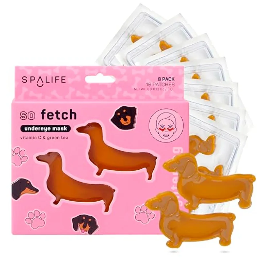 So Fetch Hydrogel Under Eye Patches for Dark Circles Dachshund Under Eye Patches for Puffy Eyes Weiner Dog Undereye Bags and Pu
So Fetch Hydrogel Under Eye Patches for Dark Circles Dachshund Under Eye Patches for Puffy Eyes Weiner Dog Undereye Bags and Pu