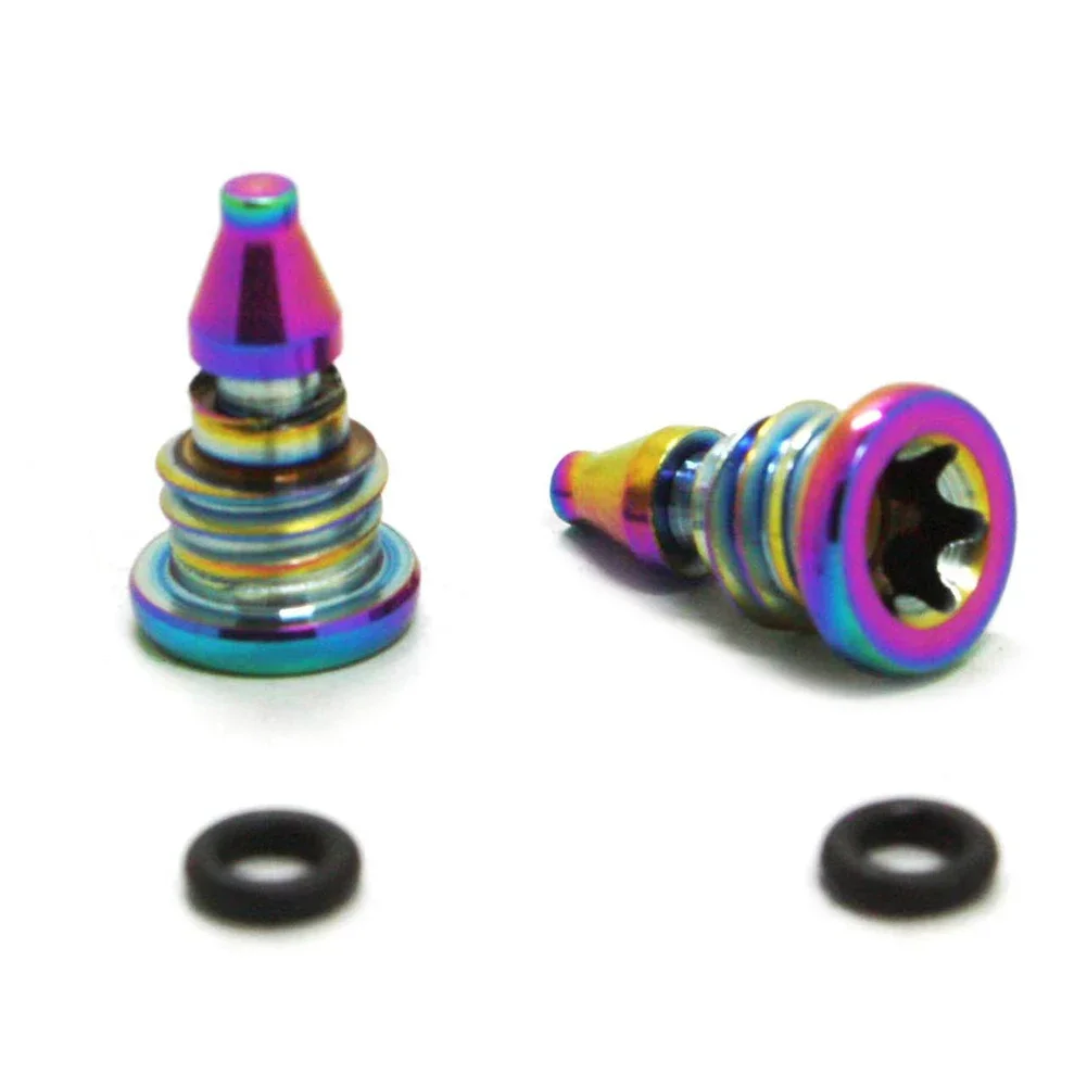 2pcs Bicycle Bleed Screws With O-Ring For EBT Bike Titanium Alloy Bolts Bike Brake Oil Tank Oil Hole Screw Components
2pcs Bicycle Bleed Screws With O-Ring For EBT Bike Titanium Alloy Bolts Bike Brake Oil Tank Oil Hole Screw Components