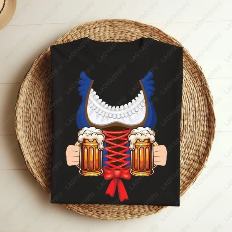 Drindl Costume German Bavarian Oktoberfest Festival Beer Gift TShirt Women Men Cotton Tees Drinking Team Deutschland Lover Tops
Drindl Costume German Bavarian Oktoberfest Festival Beer Gift TShirt Women Men Cotton Tees Drinking Team Deutschland Lover Tops