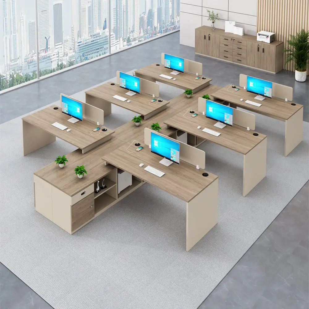 Luxury Modern Wooden Executive Office Desk 120 Degree Cubicle Workstation for Home & Office
Luxury Modern Wooden Executive Office Desk 120 Degree Cubicle Workstation for Home & Office