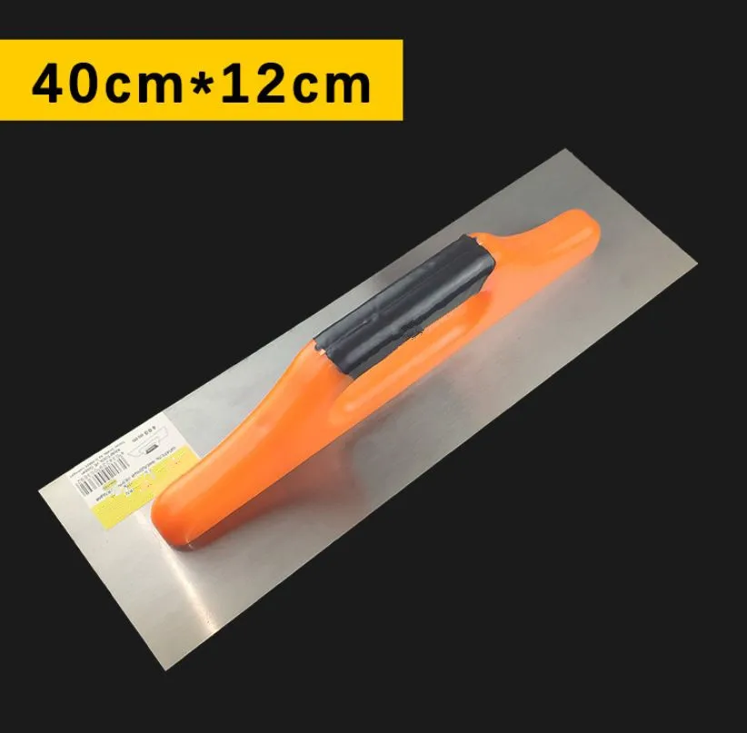 40X12cm Carbon steel Square Trowel with plastic Handle for Hand Tools Industrial Grade Bricklaying Trowel
40X12cm Carbon steel Square Trowel with plastic Handle for Hand Tools Industrial Grade Bricklaying Trowel