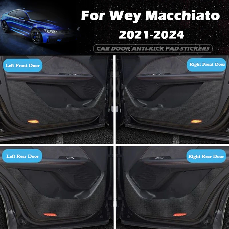 5 шт. для Wey Macchiato 2021-2023 2024 дверь автомобиля анти-ударная накладка перчаточная коробка кожаная защитная пленка протектор карбоновая отделка аксессуары
5 шт. для Wey Macchiato 2021-2023 2024 дверь автомобиля анти-ударная накладка перчаточная коробка кожаная защитная пленка протектор карбоновая отделка аксессуары