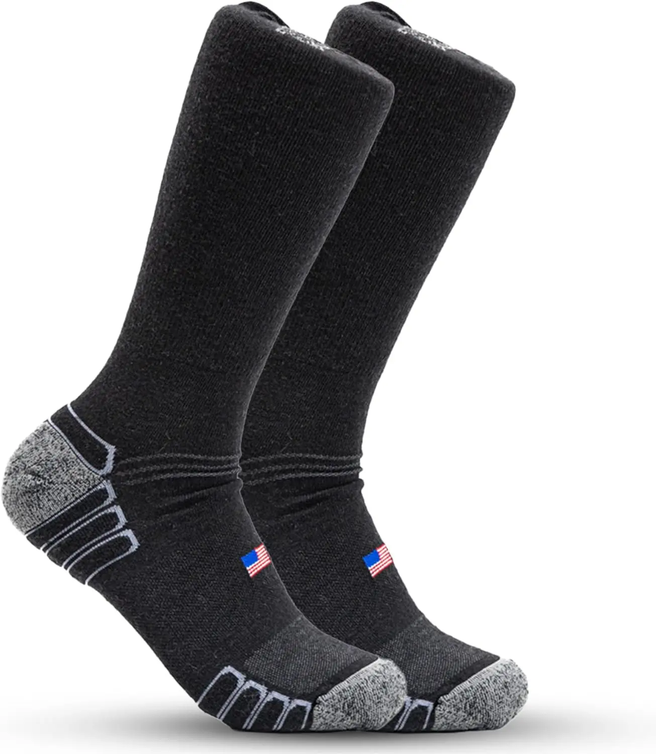 Durable Wool Work Socks - Sweat-Wicking for Long Shifts, Fits Up to 12" Boots, Made in USA
Durable Wool Work Socks - Sweat-Wicking for Long Shifts, Fits Up to 12" Boots, Made in USA