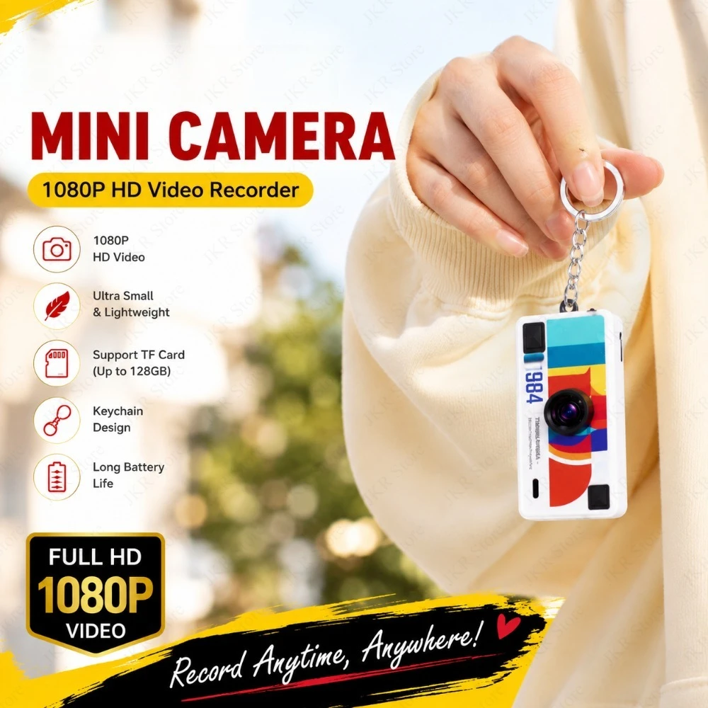 Small Digital Video Recorder Keychain Camera Retro Style Screen Flash Support Memory Card for Wedding Birthday Party Props
Small Digital Video Recorder Keychain Camera Retro Style Screen Flash Support Memory Card for Wedding Birthday Party Props