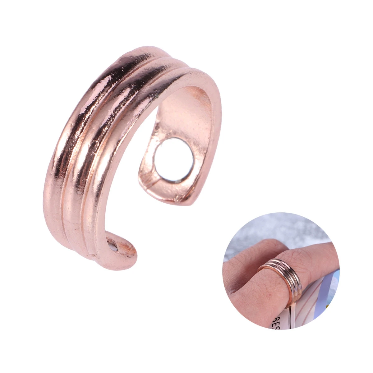 Magnetic Ring Magnetic Therapy Acupressure Anti-Snore Ring Breath Aid Acupressure Treatment Magnetic Therapy Healthy Sleeping Ri
Magnetic Ring Magnetic Therapy Acupressure Anti-Snore Ring Breath Aid Acupressure Treatment Magnetic Therapy Healthy Sleeping Ri