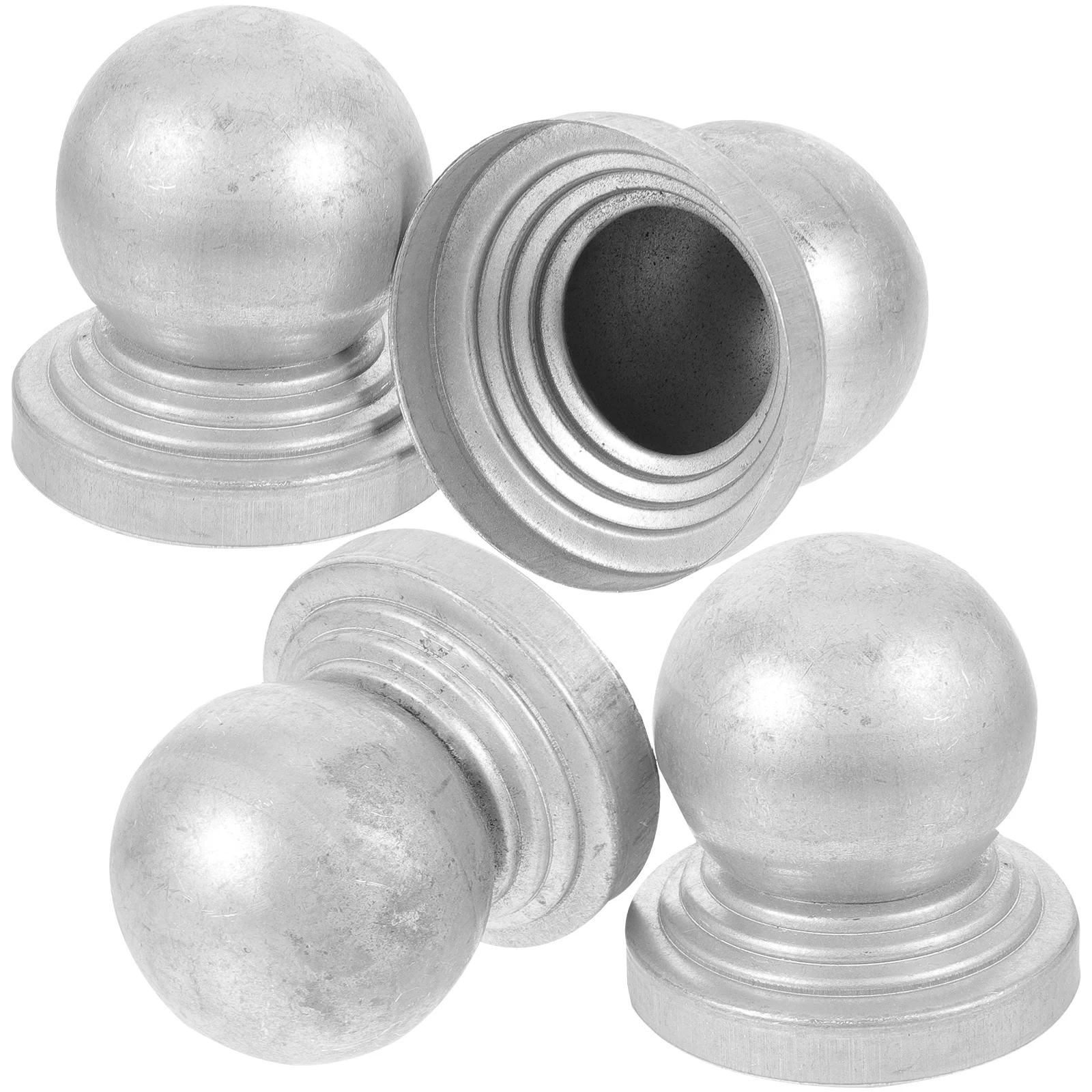 4pcs Round Tube Column Cap Fence Post Tops Decorative Ball Caps 80mm Galvanized Iron Fence Parts Guardrail Accessories
4pcs Round Tube Column Cap Fence Post Tops Decorative Ball Caps 80mm Galvanized Iron Fence Parts Guardrail Accessories