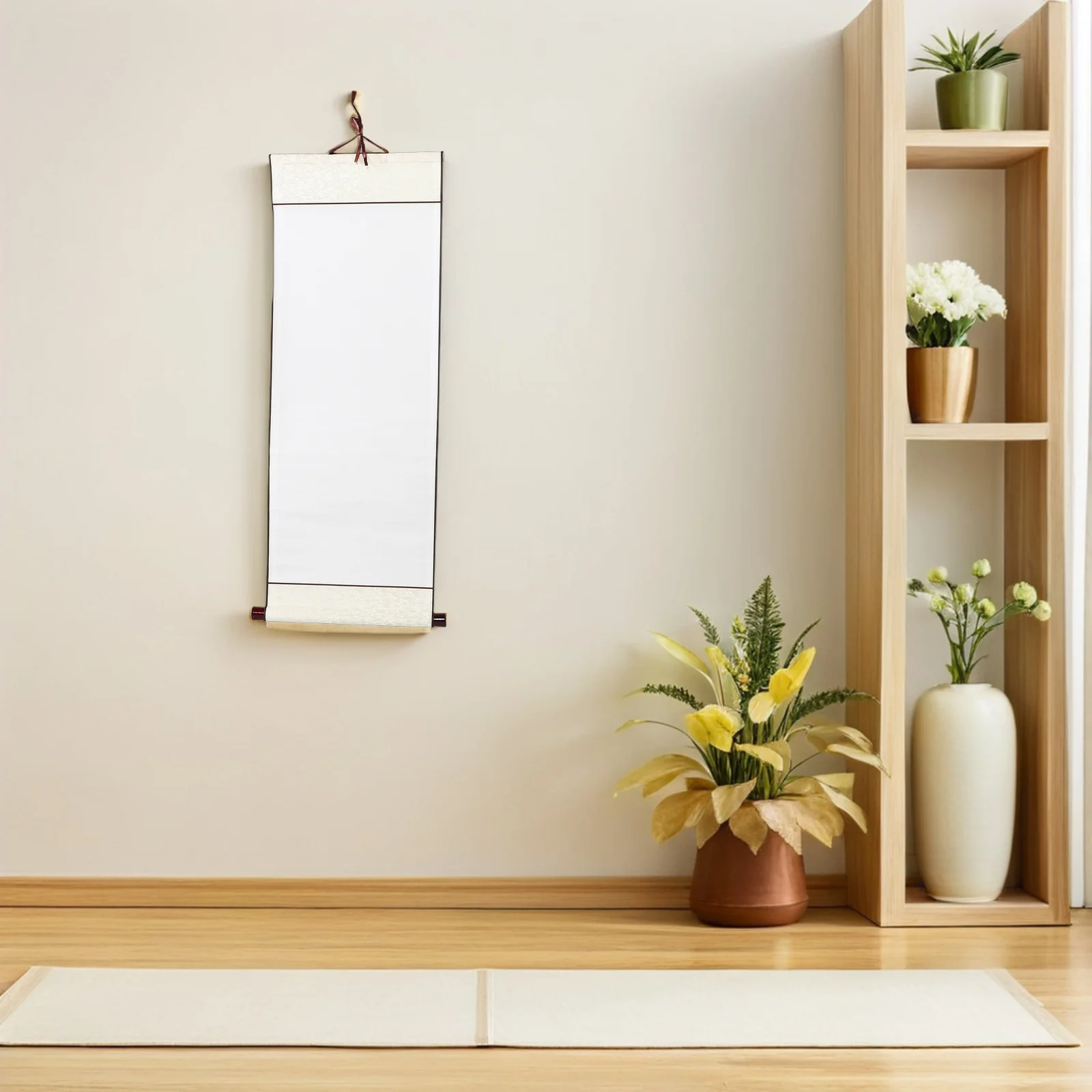 2Pcs Scroll Paper with Rod Xuan Calligraphy Sheets for Writing Drawing Art Creation Smooth Texture Elegant Design Home Cultural
2Pcs Scroll Paper with Rod Xuan Calligraphy Sheets for Writing Drawing Art Creation Smooth Texture Elegant Design Home Cultural