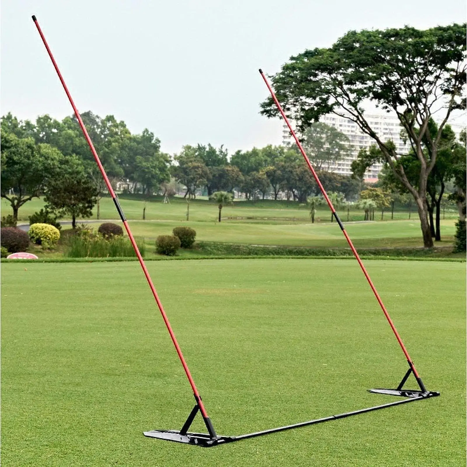 Golf Swing Trainer Improve Swing Skills Golf Alignment Stick Holder for Golf Course Backyard Indoor Outdoor Golf Accessories
Golf Swing Trainer Improve Swing Skills Golf Alignment Stick Holder for Golf Course Backyard Indoor Outdoor Golf Accessories