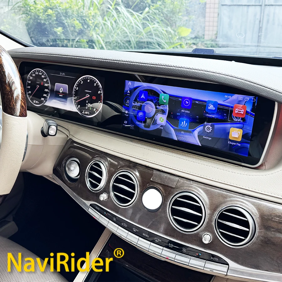 Android Car GPS Navigation Touch Screen For Benz S Class W222 2014 2015 2016 2017 CarPlay Android Auto Multimedia Radio Player
Android Car GPS Navigation Touch Screen For Benz S Class W222 2014 2015 2016 2017 CarPlay Android Auto Multimedia Radio Player