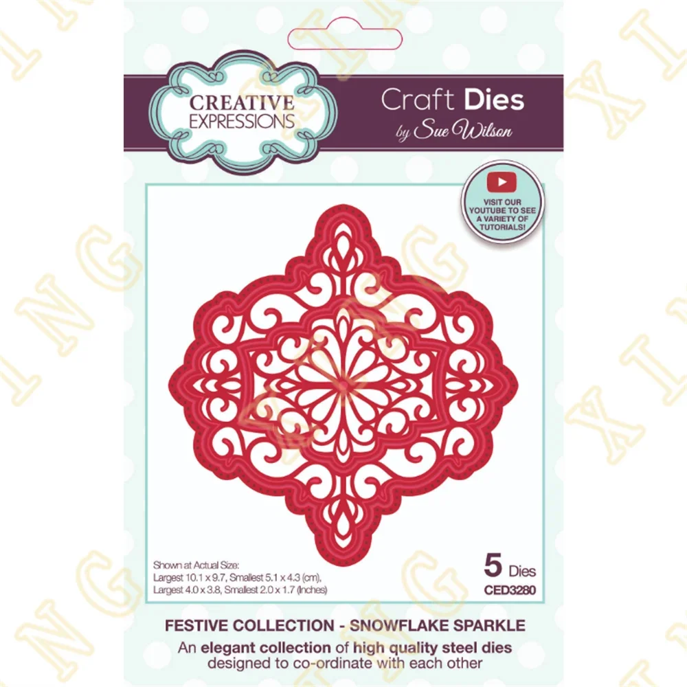 Free Shipping New Snowflake Glitter Craft Cutting Dies Craft Embossing Make Paper Greeting Card Making Template DIY Handmade
Free Shipping New Snowflake Glitter Craft Cutting Dies Craft Embossing Make Paper Greeting Card Making Template DIY Handmade