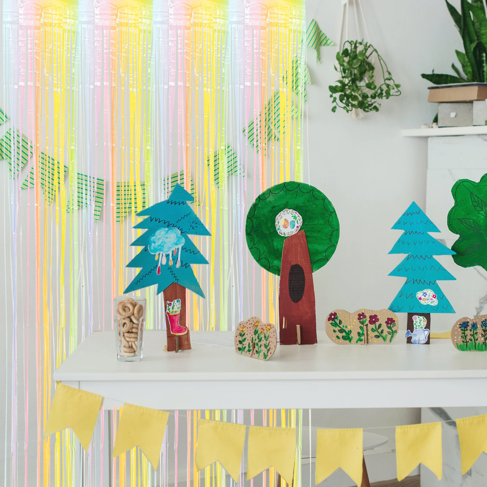 Decoration 2m Macaron Fringe Plastic Birthday Party Supplies Photoshoot Background Reusable Vertical Stripe
Decoration 2m Macaron Fringe Plastic Birthday Party Supplies Photoshoot Background Reusable Vertical Stripe