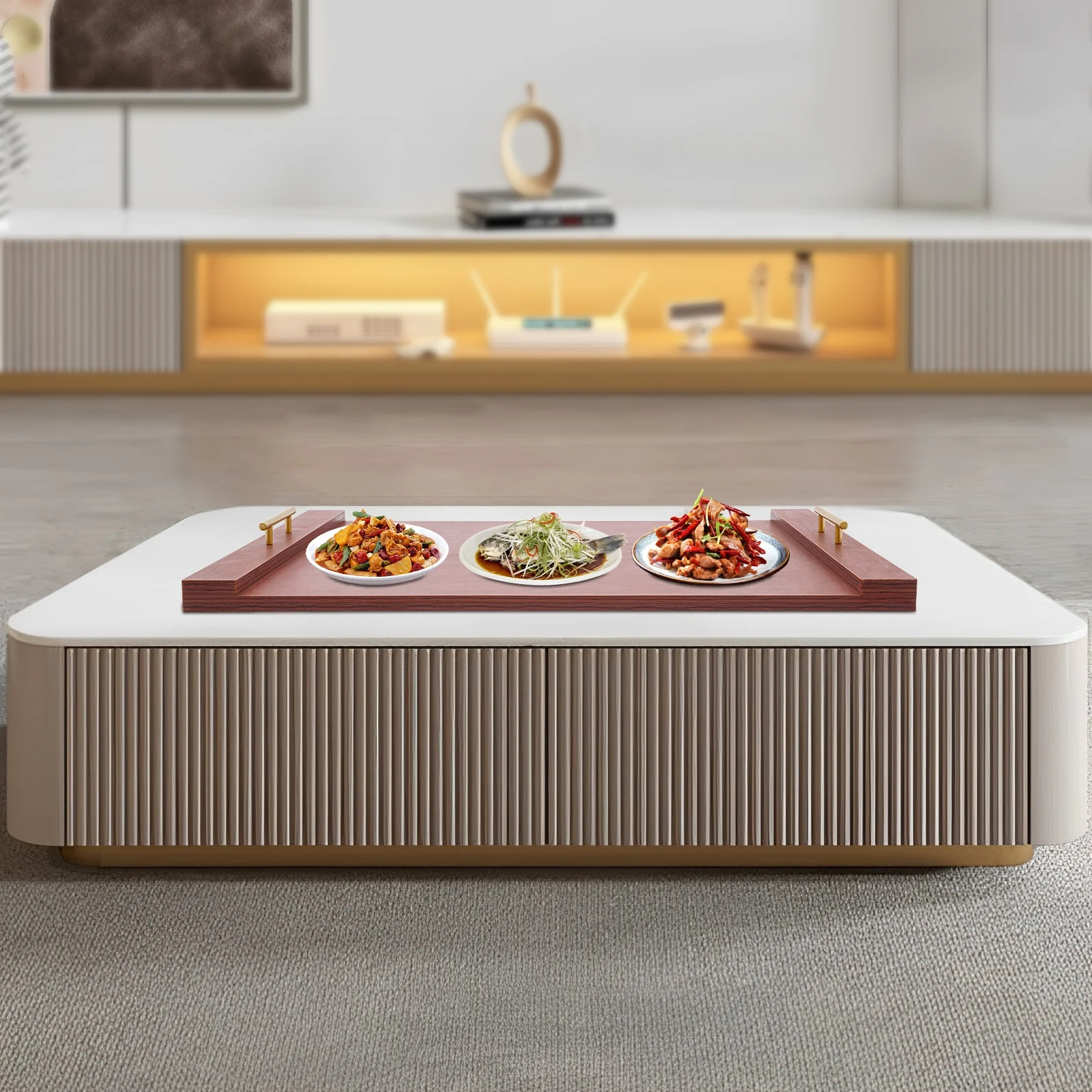 Extra Large Noodle Board for Kitchen Counter, Brown Stove Top Cover Cutting Board, 29.9x21.6 In Rectangular Countertop Organizer
Extra Large Noodle Board for Kitchen Counter, Brown Stove Top Cover Cutting Board, 29.9x21.6 In Rectangular Countertop Organizer