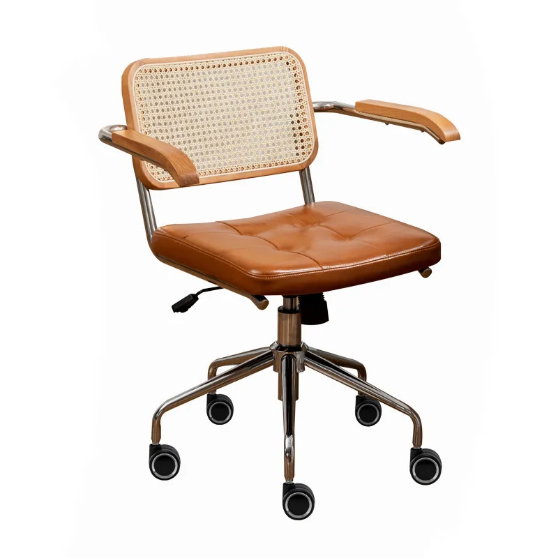 rattan computer chair, home study office lift chair, wrought iron Nordic Internet celebrities ins stainless steel swivel chair
rattan computer chair, home study office lift chair, wrought iron Nordic Internet celebrities ins stainless steel swivel chair
