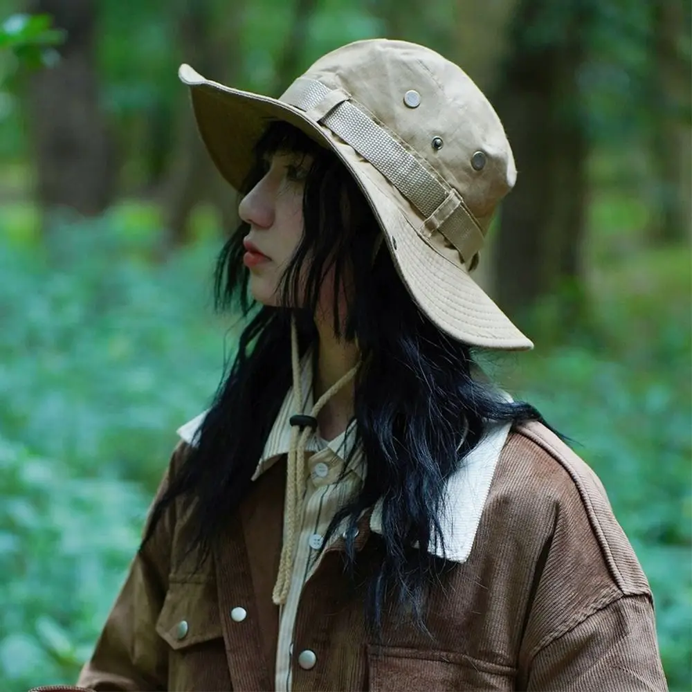 Summer Quick-drying Bucket Hat Anti-UV Portable Fishing Cap Breathable Panama Cap Camping Hiking
Summer Quick-drying Bucket Hat Anti-UV Portable Fishing Cap Breathable Panama Cap Camping Hiking