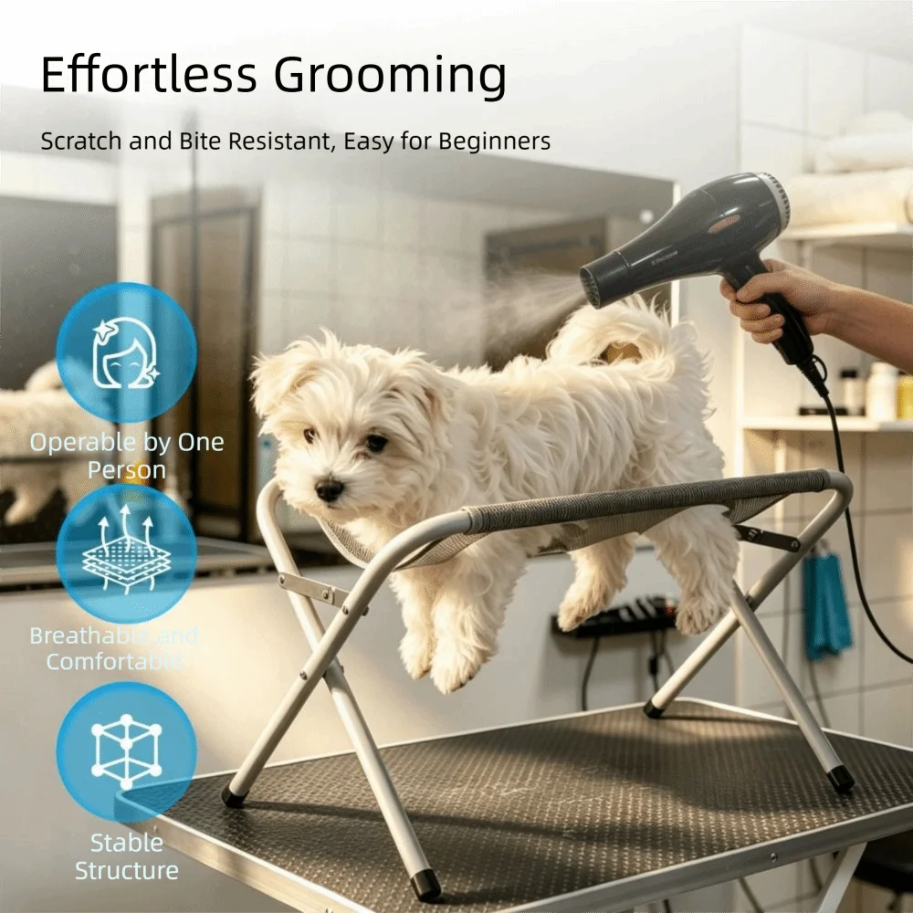 Anti-Scratch Pet Bathing Rack Secure Anti-Bite Small Dog Grooming Tool Fast Dry Mesh Detachable Cat Washing Hammock Home Indoor
Anti-Scratch Pet Bathing Rack Secure Anti-Bite Small Dog Grooming Tool Fast Dry Mesh Detachable Cat Washing Hammock Home Indoor